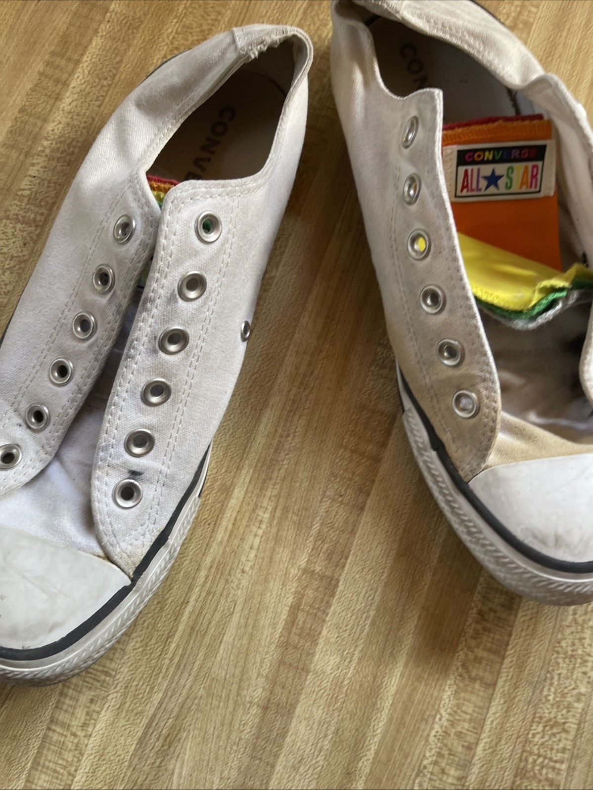 Converse All Star 5 Tongue Size 8 No Laces