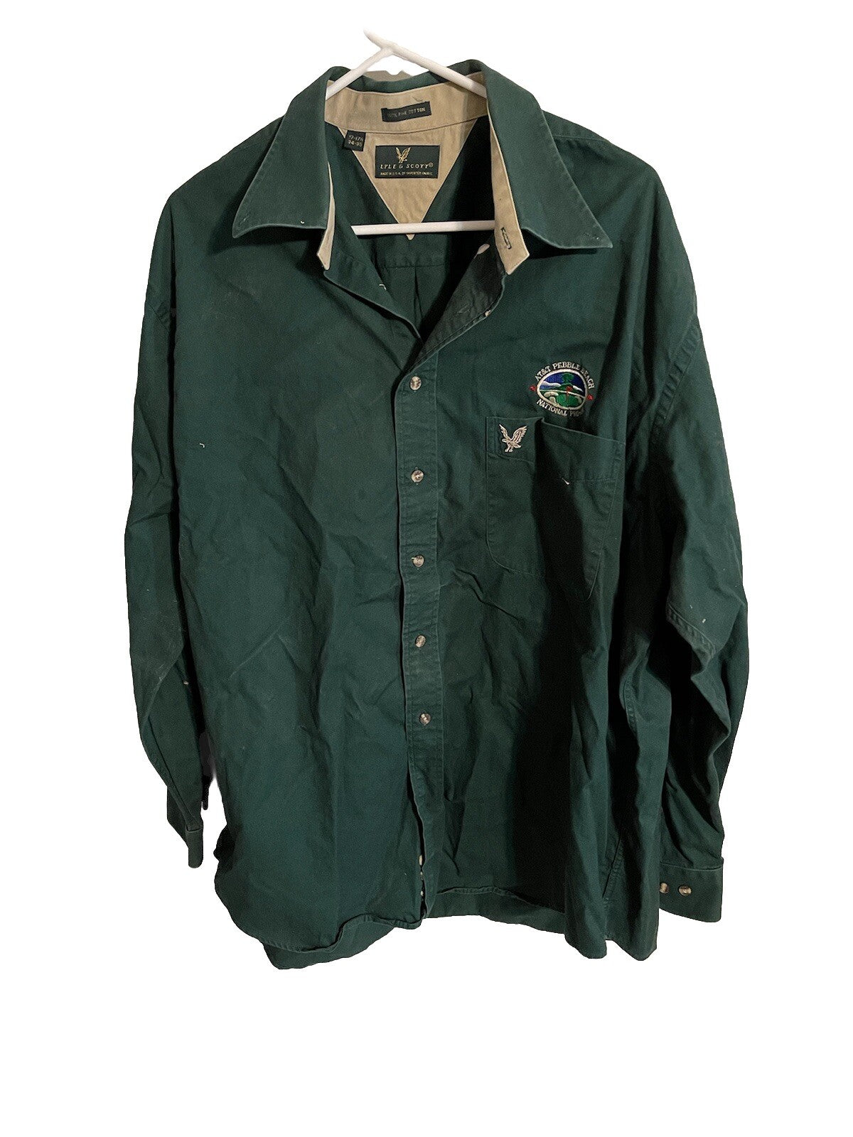 Lyle & Scott AT&T Pebble Beach National Pro Am Button Down 17-17.5