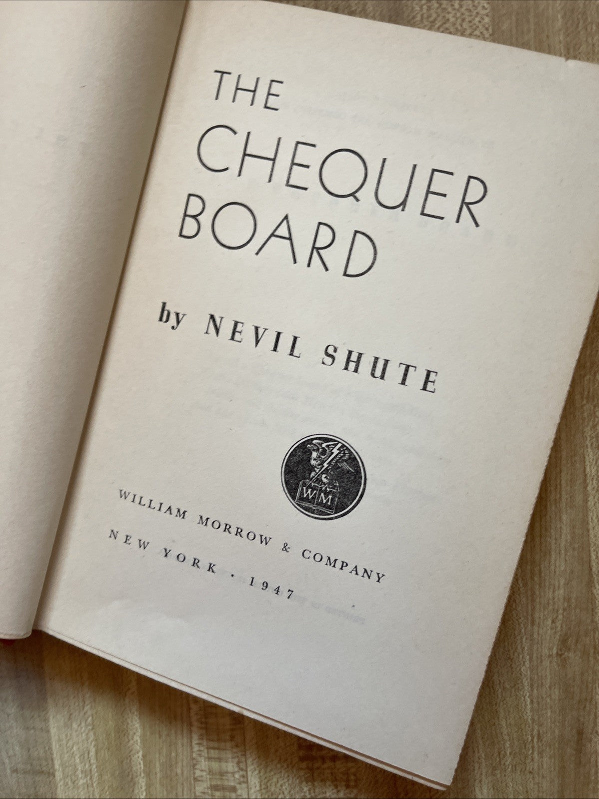 The Chequer Board Hardcover 