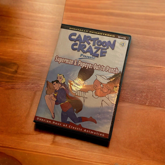 Cartoon Craze Presents - Superman and Popeye: Out To Punch (DVD, 2006)