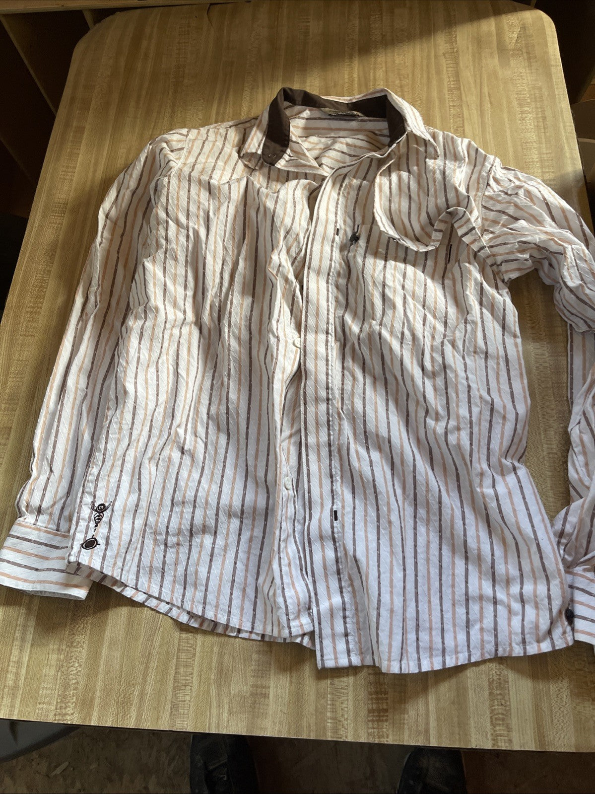 Burton Dress Shirt Medium 