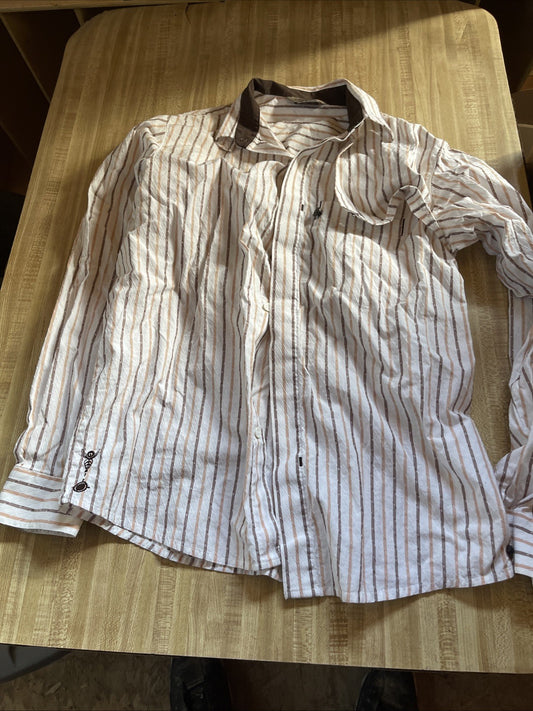 Burton Dress Shirt Medium 