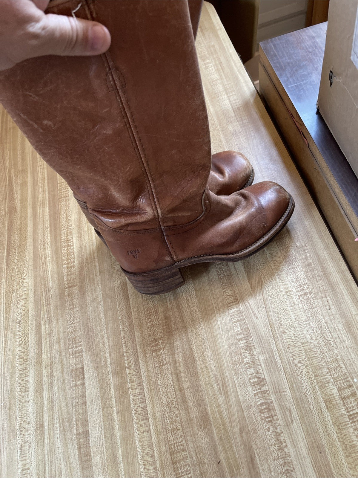 Vintage Frye Campus Boots Made In USA 7.5