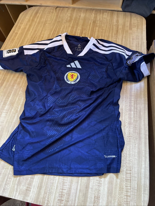 Adidas Scotland Soccer Jersey XL