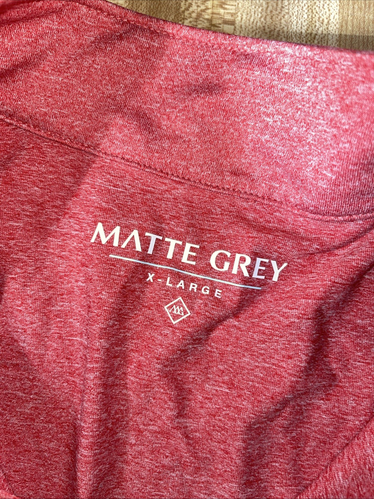 Matte Grey Half Zip XL