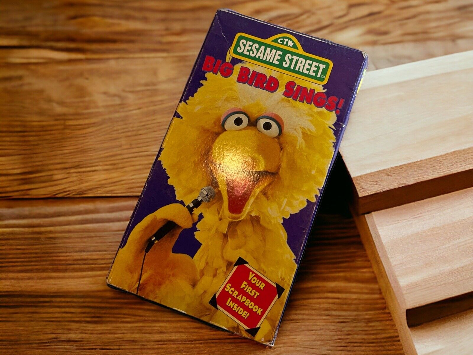 Vintage Sesame Street Big Bird Sings Super Rare VHS