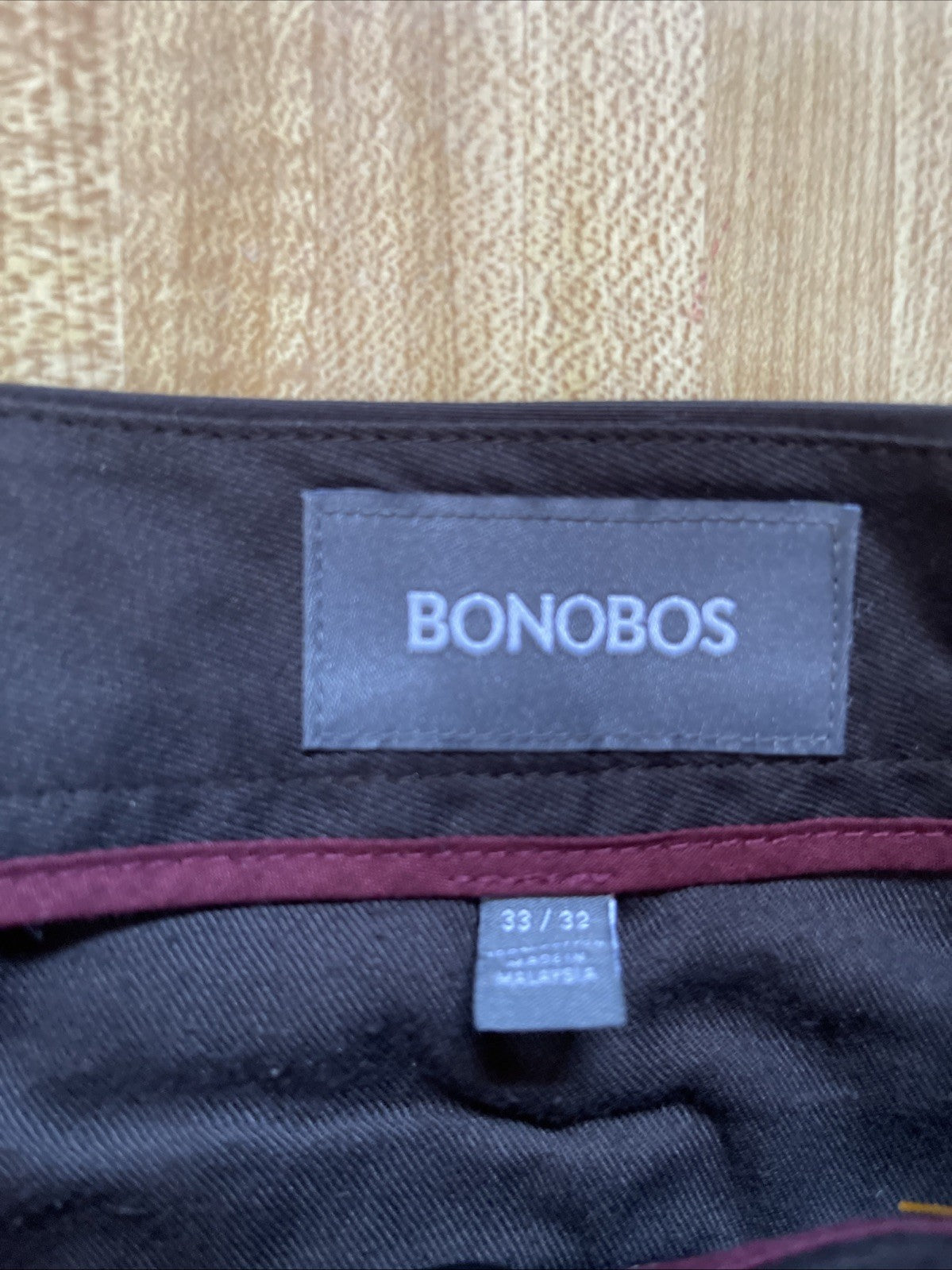 Bonobos Tuesday Pants 33/32
