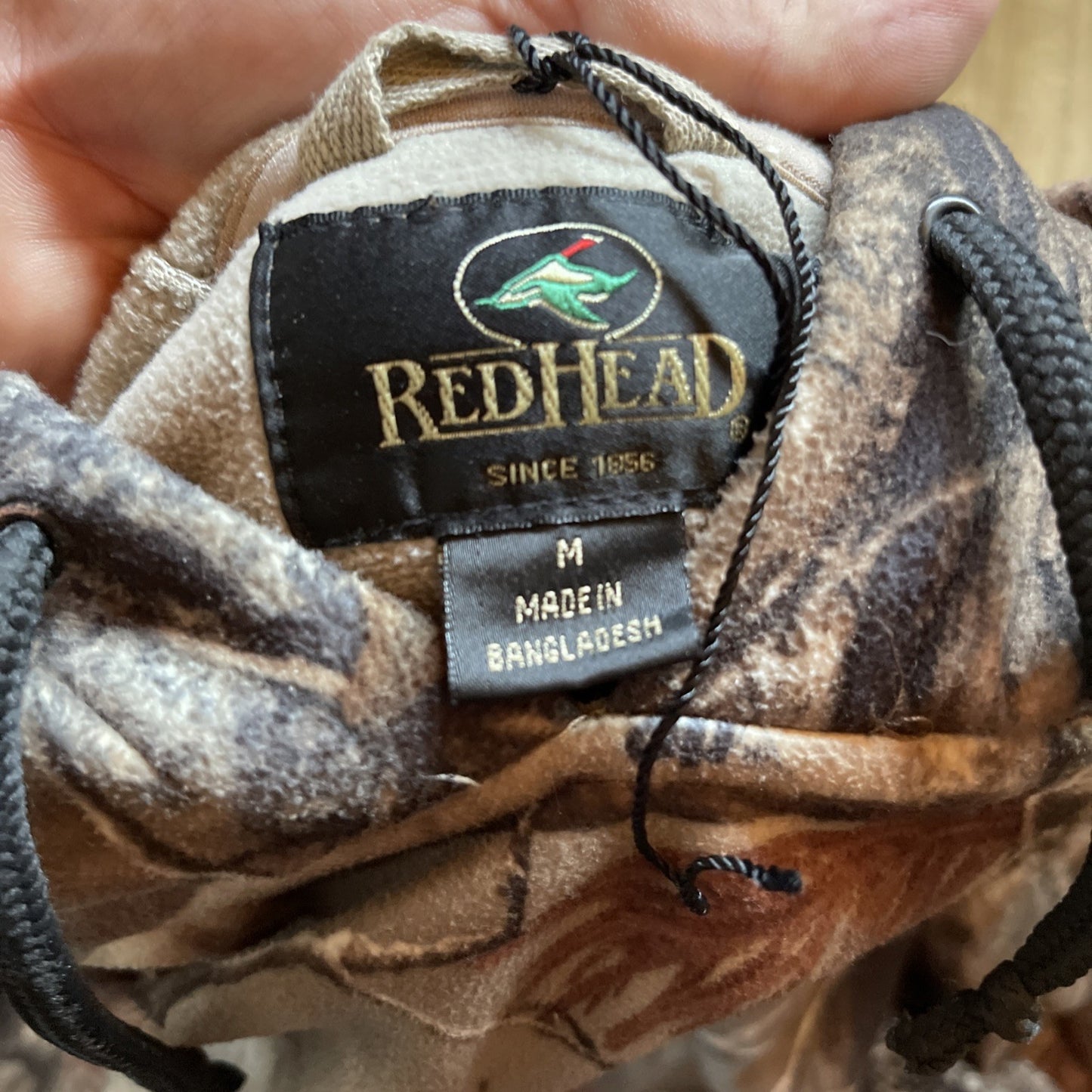 Redhead Woodland Camo Hoodie Medium 
