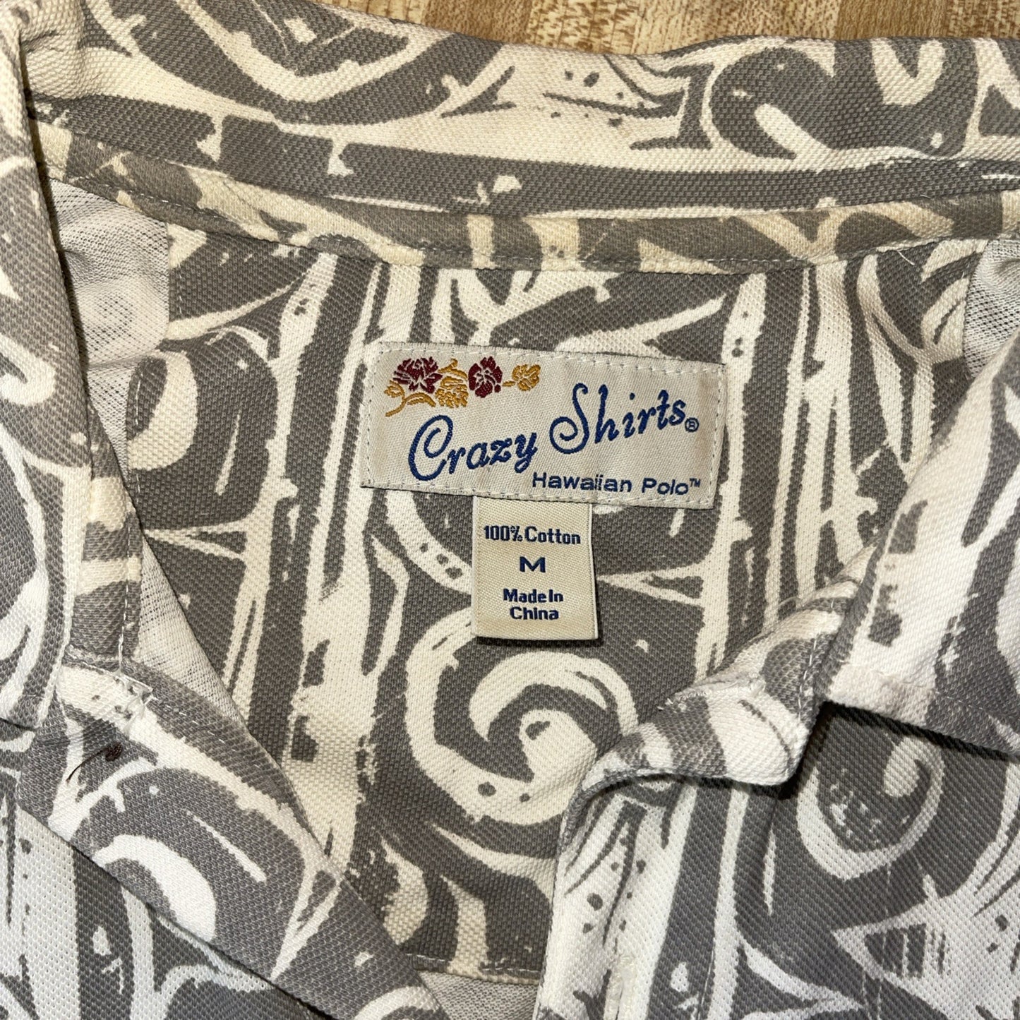 Crazy Shirts Hawaii Polo Medium 