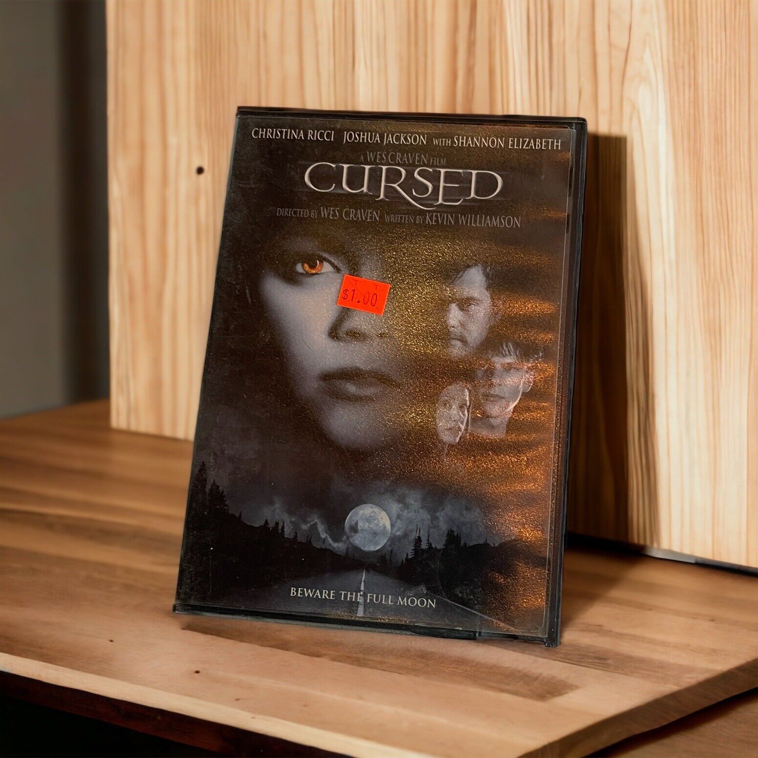 Cursed DVD In Blockbuster Case