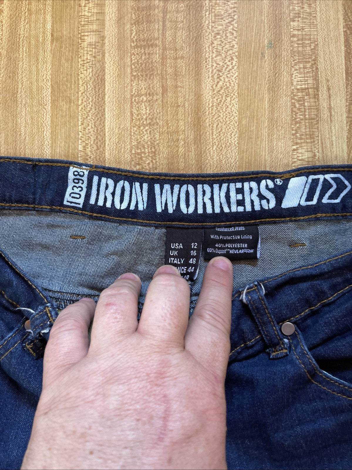 Bilt Iron Workers Jeans Double Knee Women’s Size 12