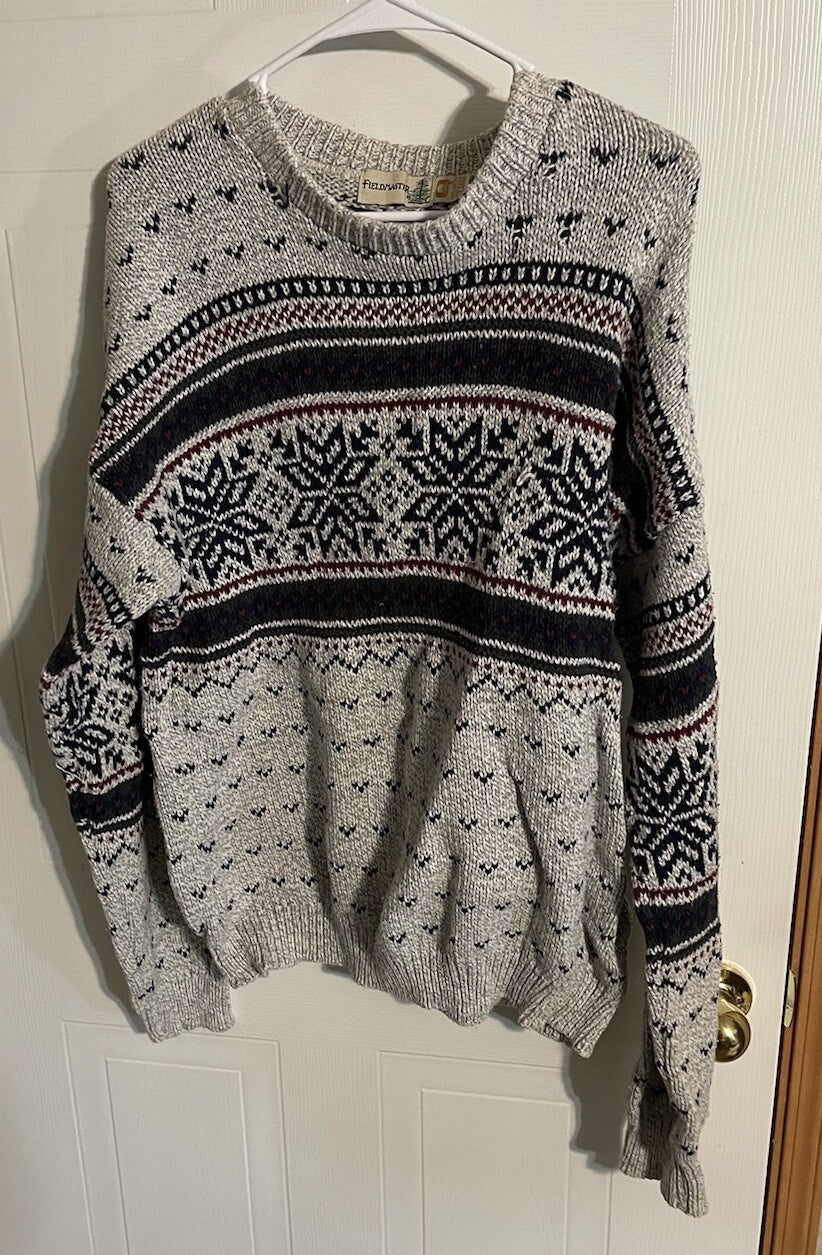 Fieldmaster Sweater Vintage Made In USA XL