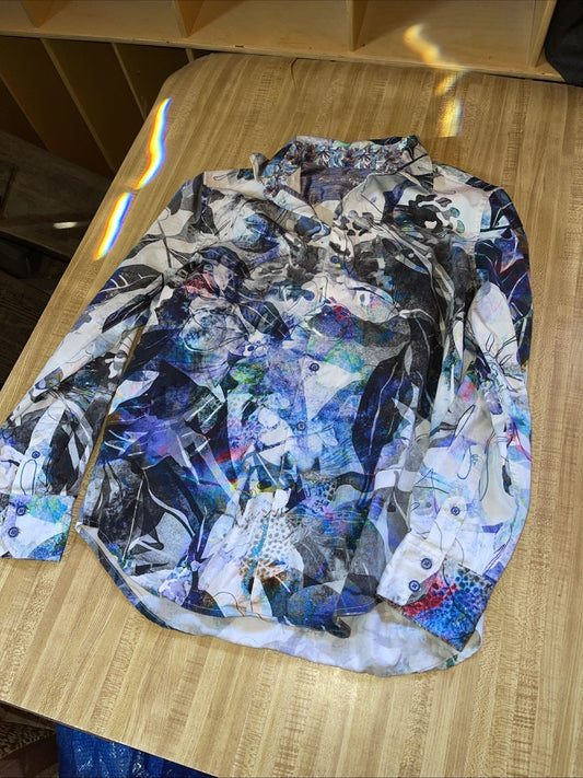 Robert Graham Button Up Medium 