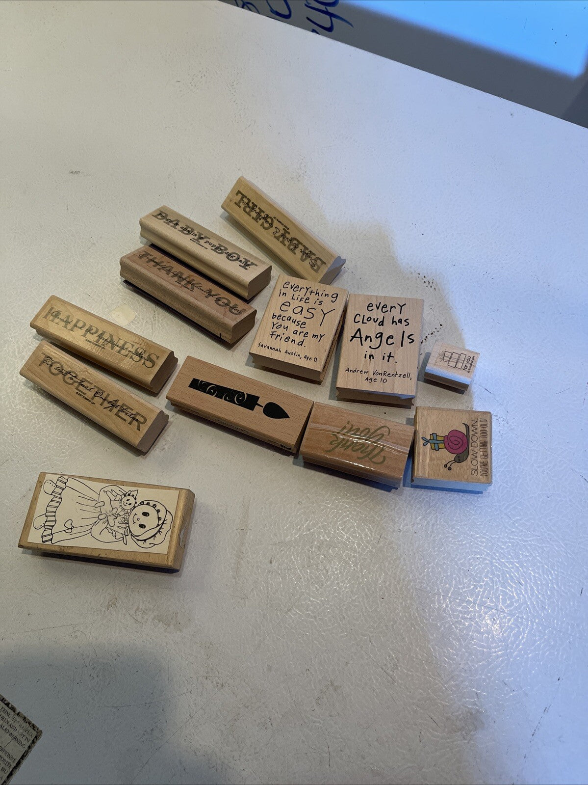huge rubber stamp Collection lot