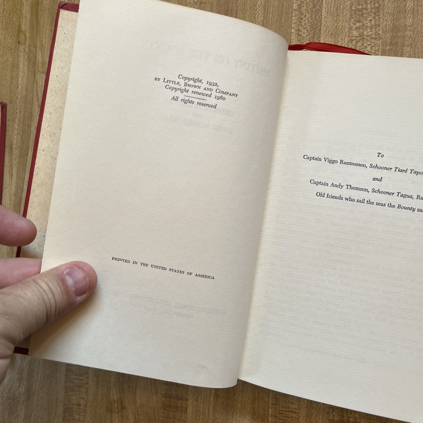 Mutiny On The Bounty Hardcover 