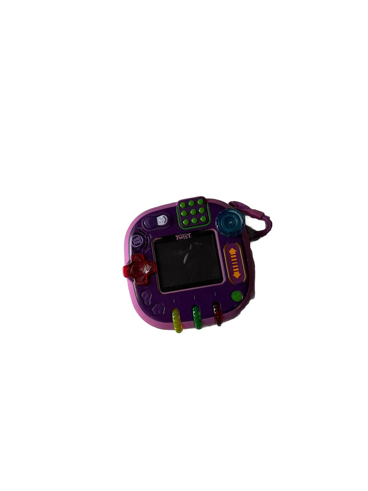Leap Frog RockIt Twist Purple Rechargeable Handheld Portable Learning Game