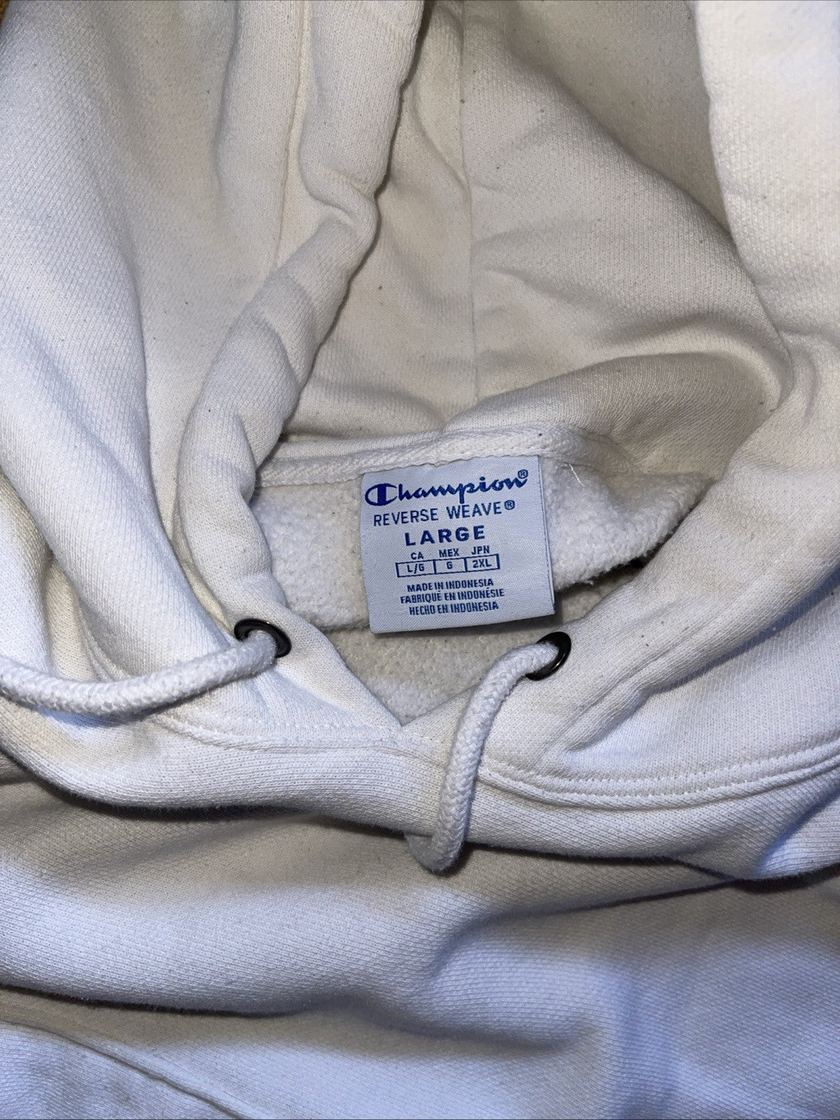 Champion Reverse Weave Hoodie Large