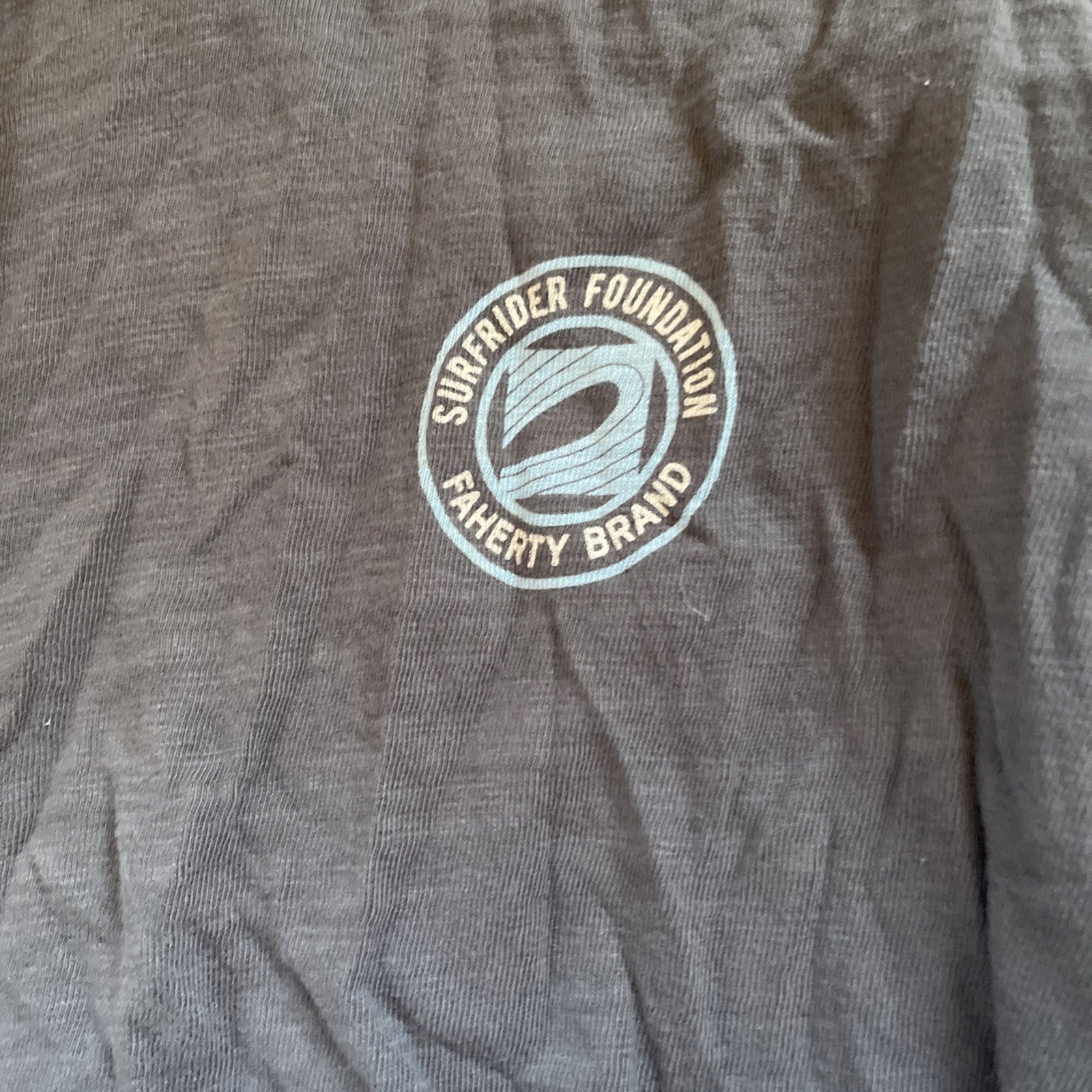 Faherty Sunwashed Organic Cotton Hoodie Large 