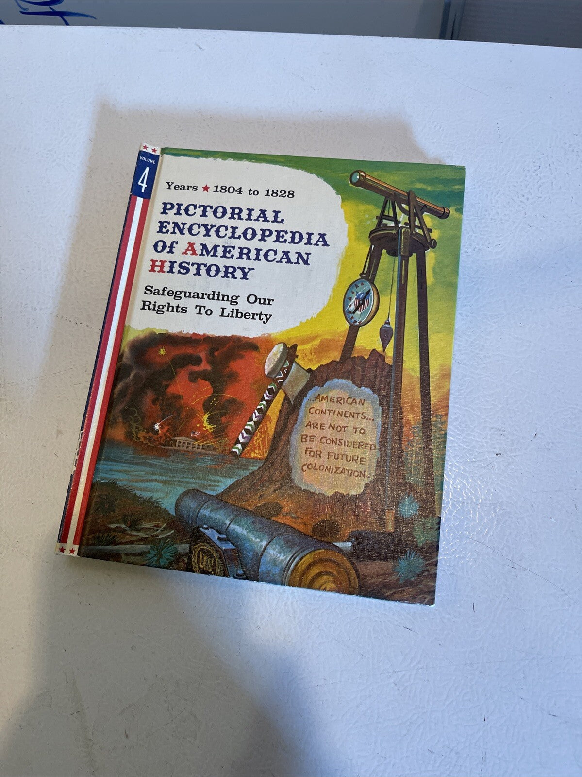 Pictorial Encyclopedia Of American History Book Lot