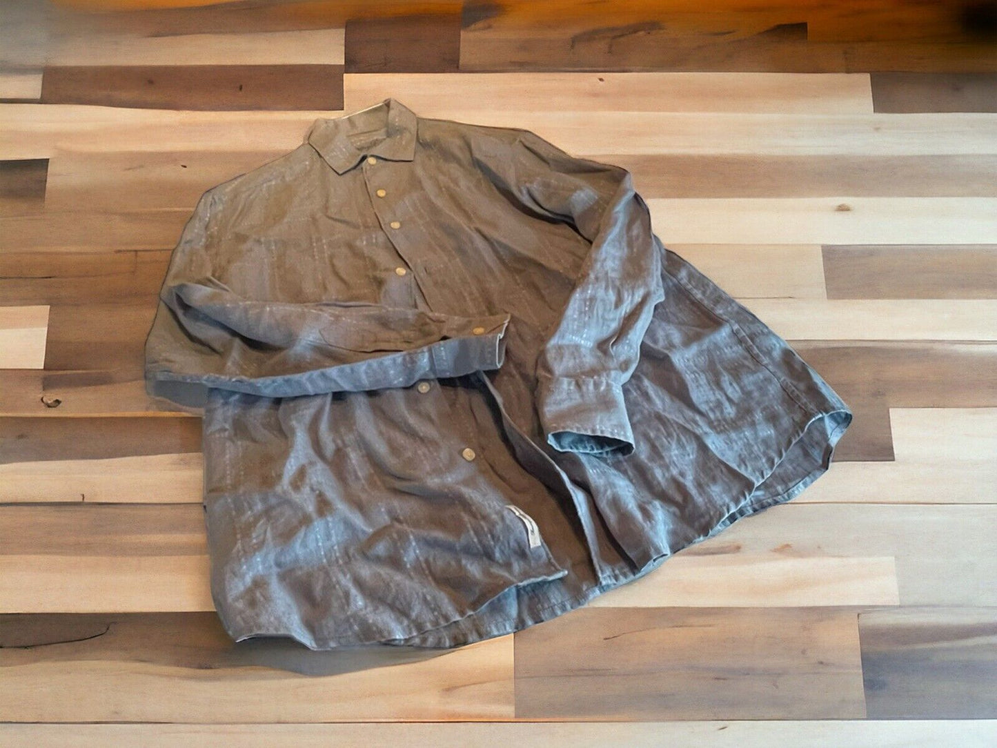 Tommy Bahama Linen Shirt Medium 