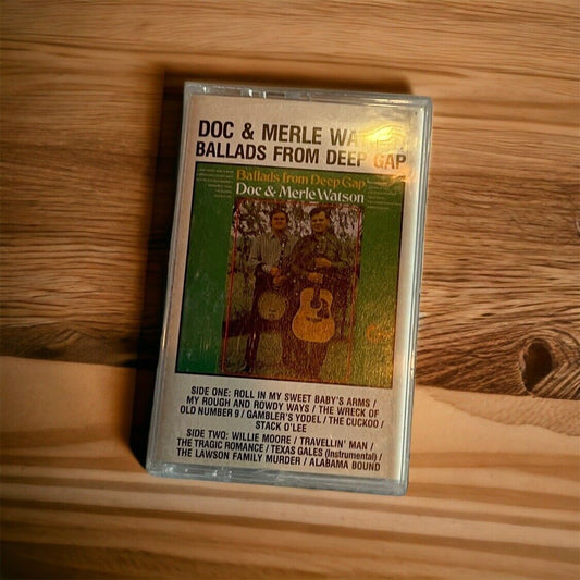 Doc & Merle Watson Ballads From Deep Gap Cassette 