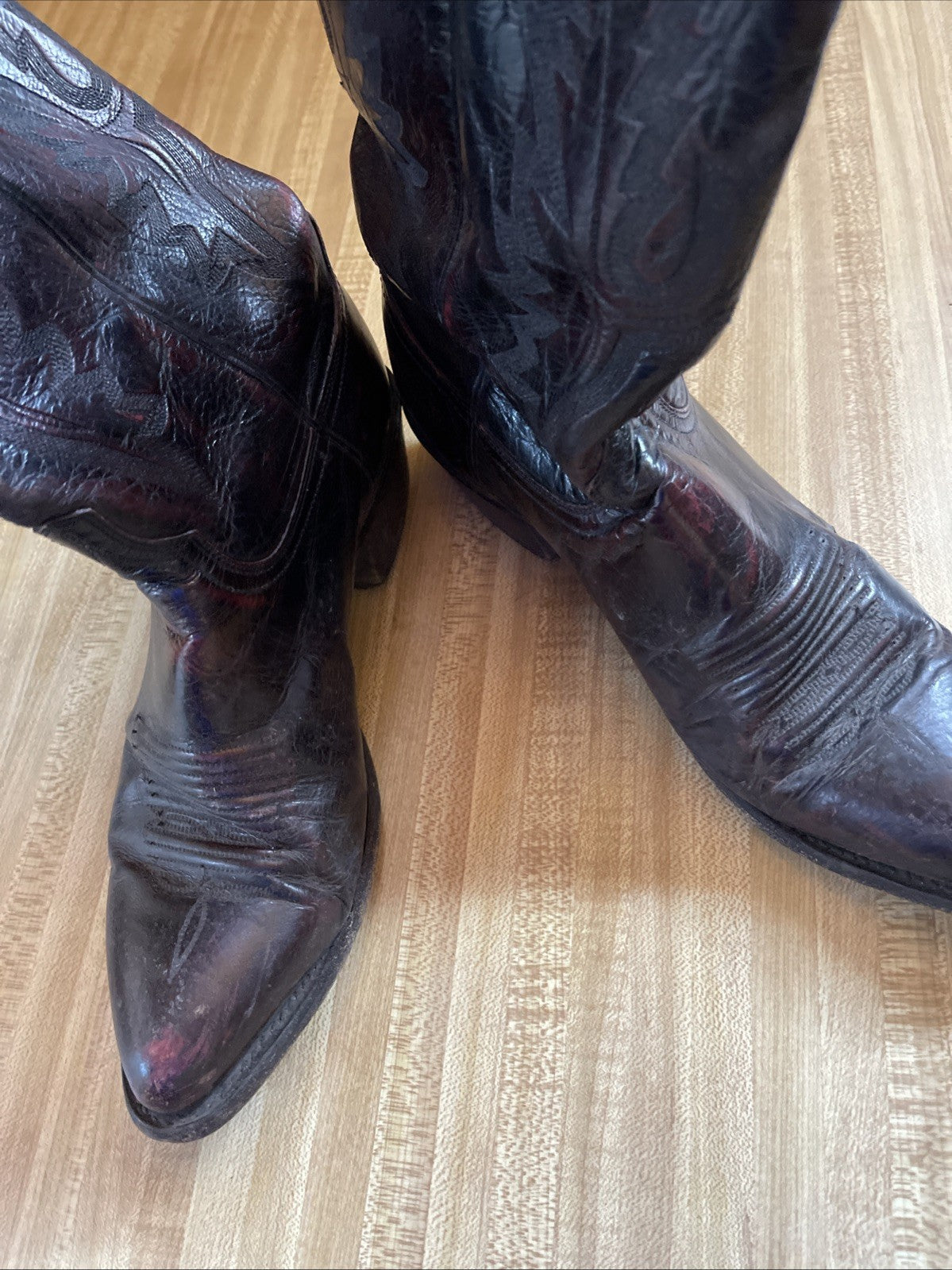 Lucchese 2000 Boots 8.5 D Needs New Soles
