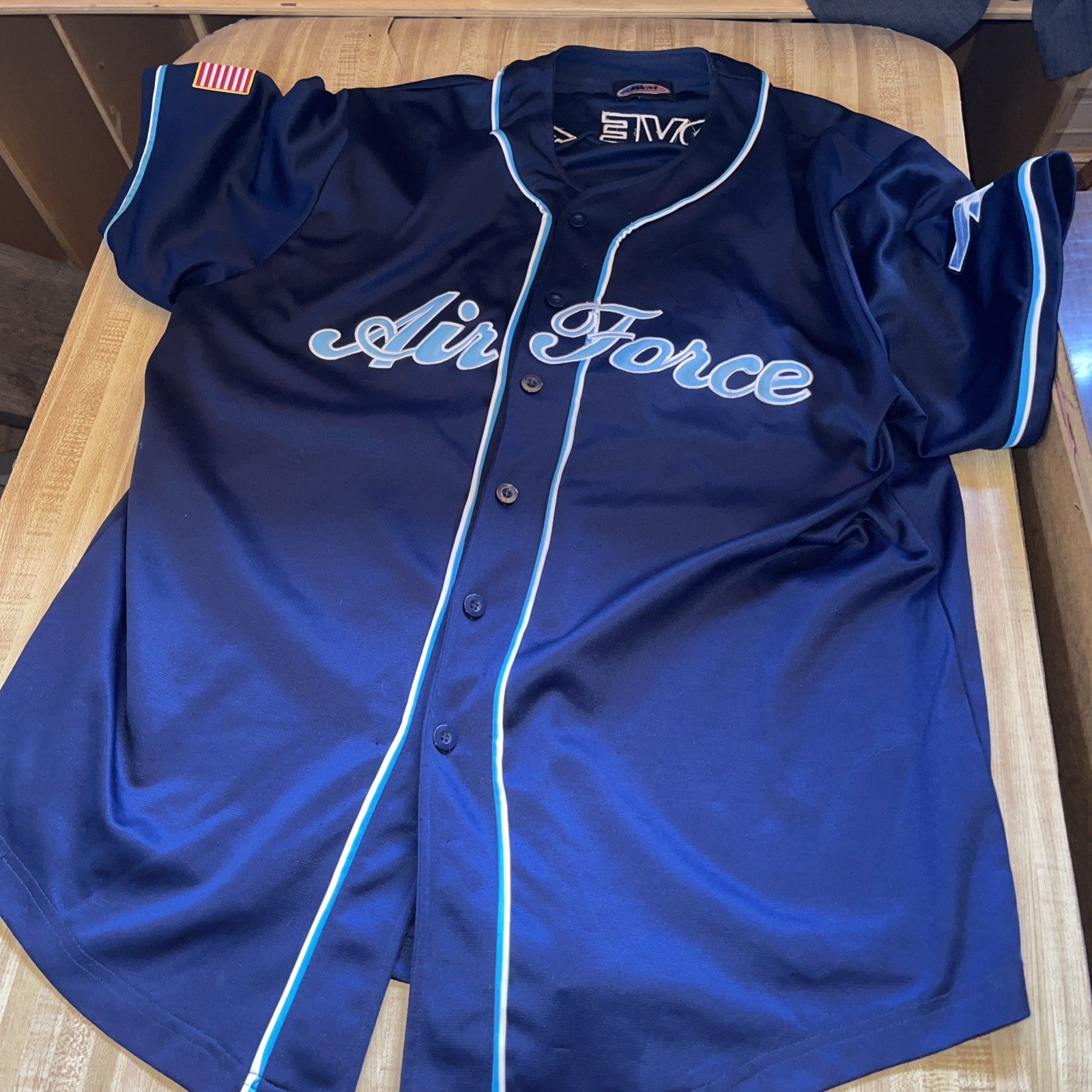 JWM Air Force Baseball Jersey XXL 
