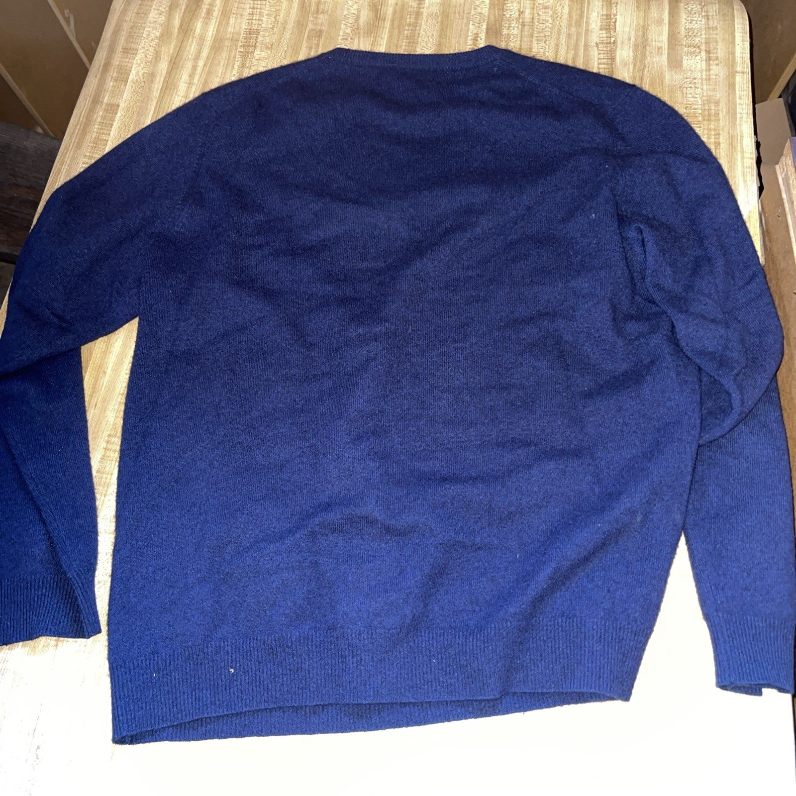 club room cashmere sweater men xl