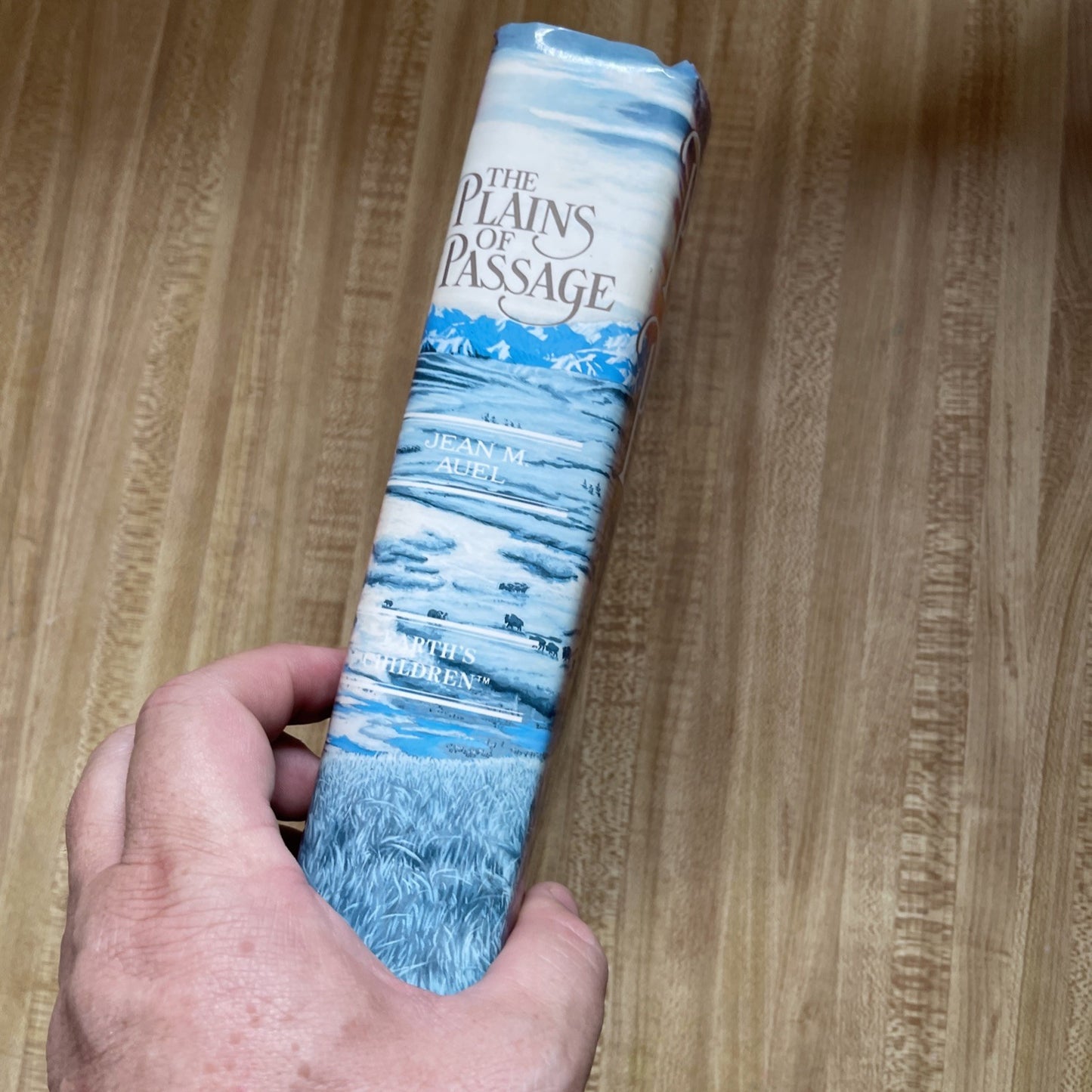 Plains of Passage by Jean M. Auel (1990, Hardcover) First Edition