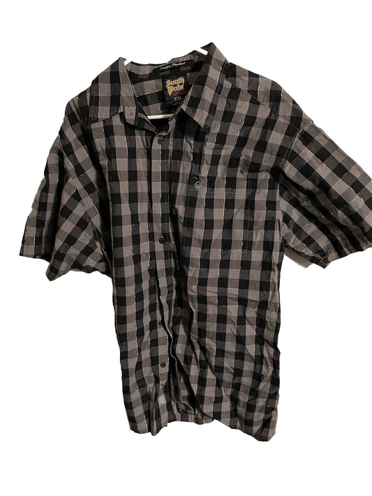 Southpole X Hexagon Button Down XXL