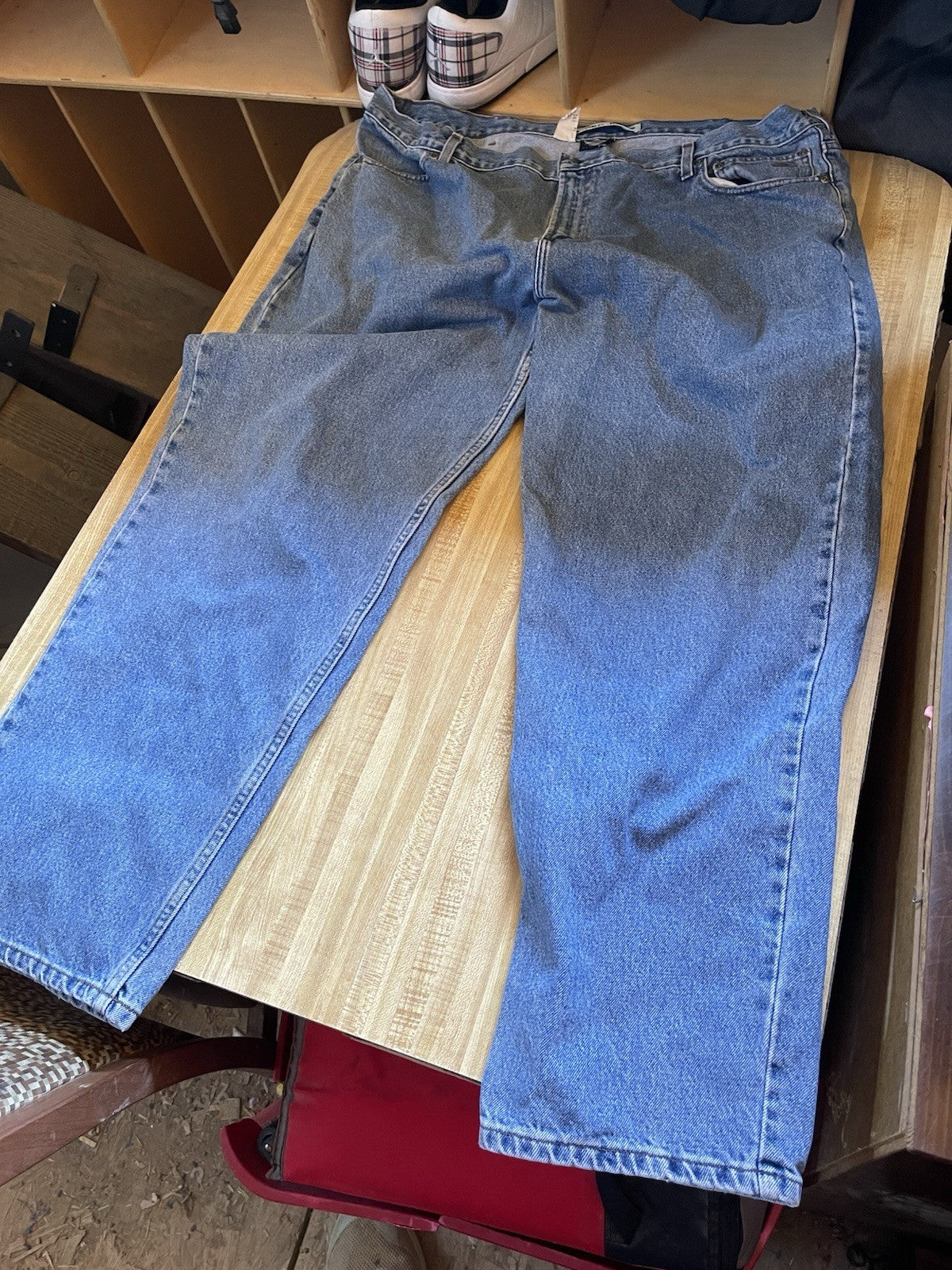 Harley Davidson Wide Leg Jeans 46/32 9 Inch leg opening 