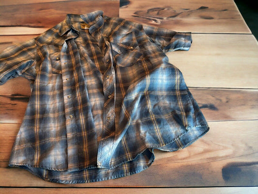 Wrangler Pearl Snap XL