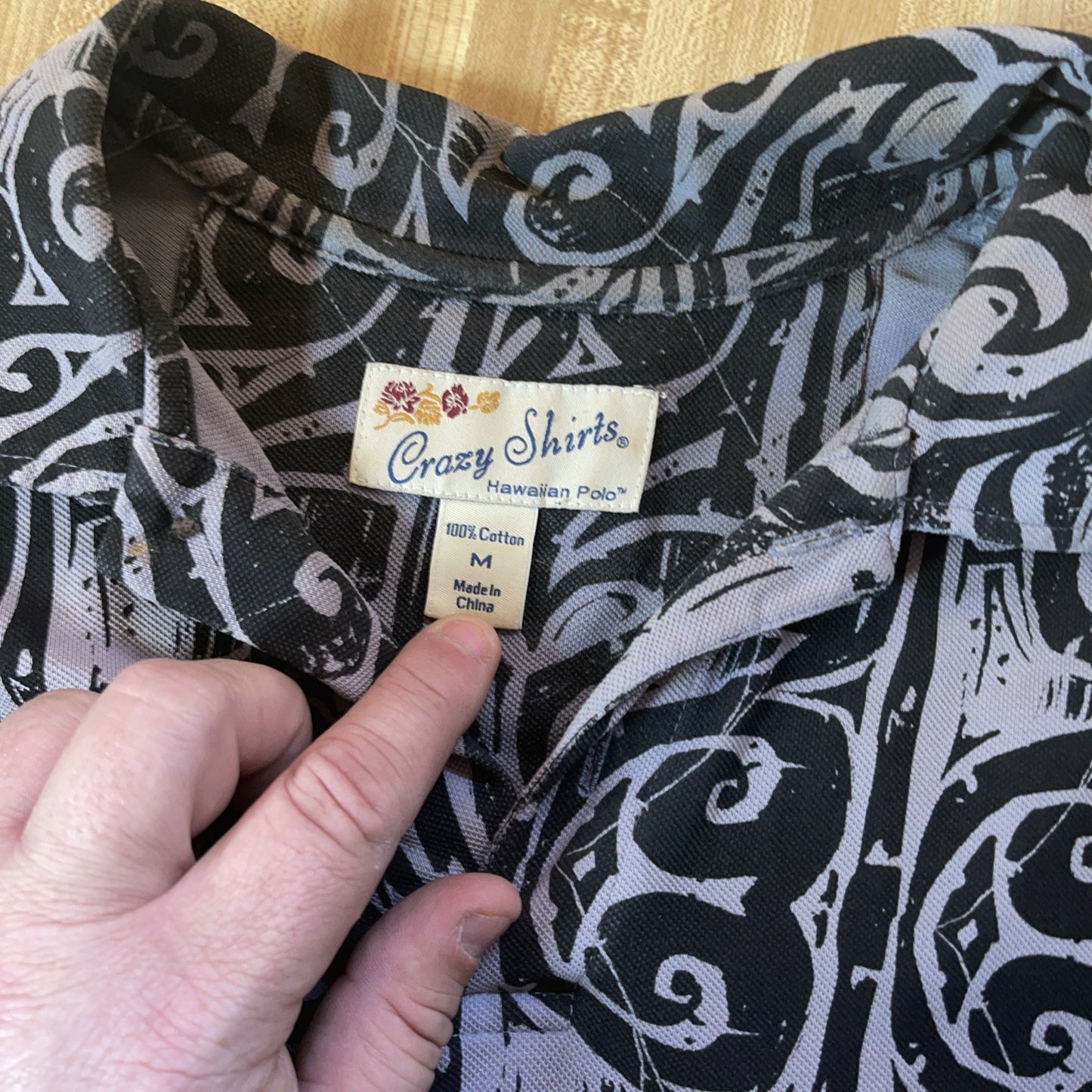 Crazy Shirts Hawaii Polo Medium 