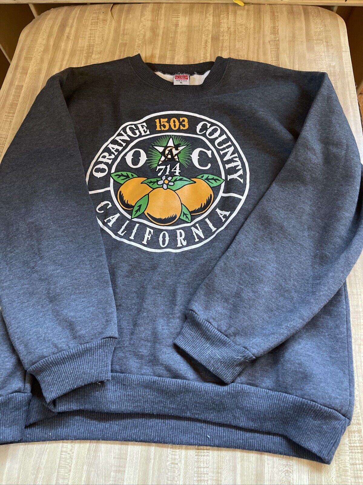 Vintage Hill Sweatshirt XL Made In USA