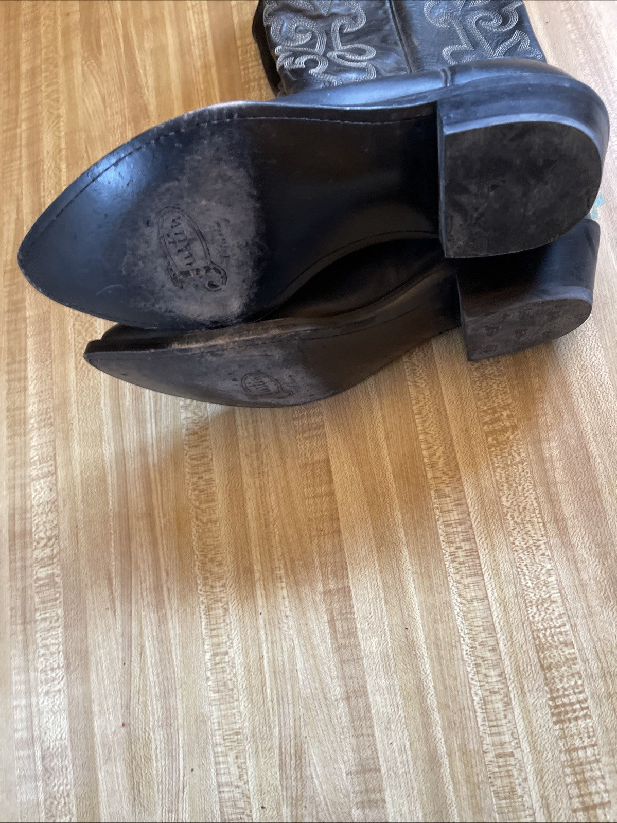 Justin Cowboy Boots 9 D