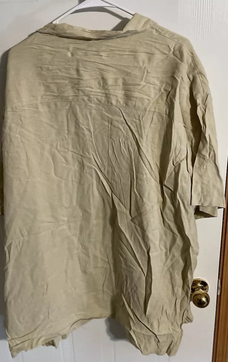 Joe Marlin Silk Blend Shirt 5XB NWT