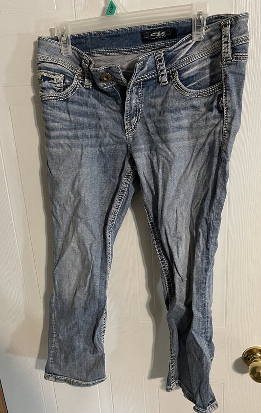 Silver Suki Capris 31