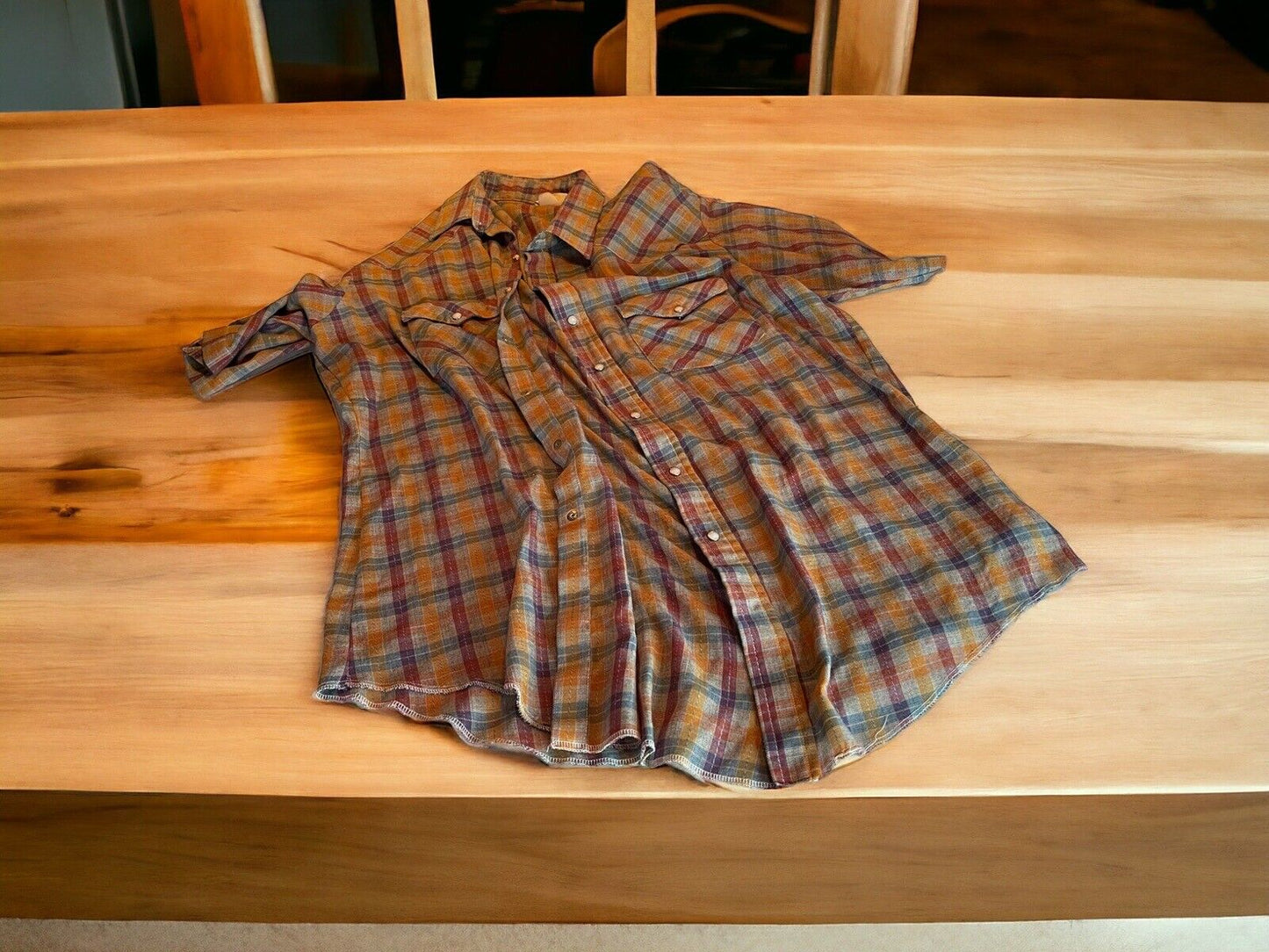 Saddlebrook Western Pearl Snap Large 