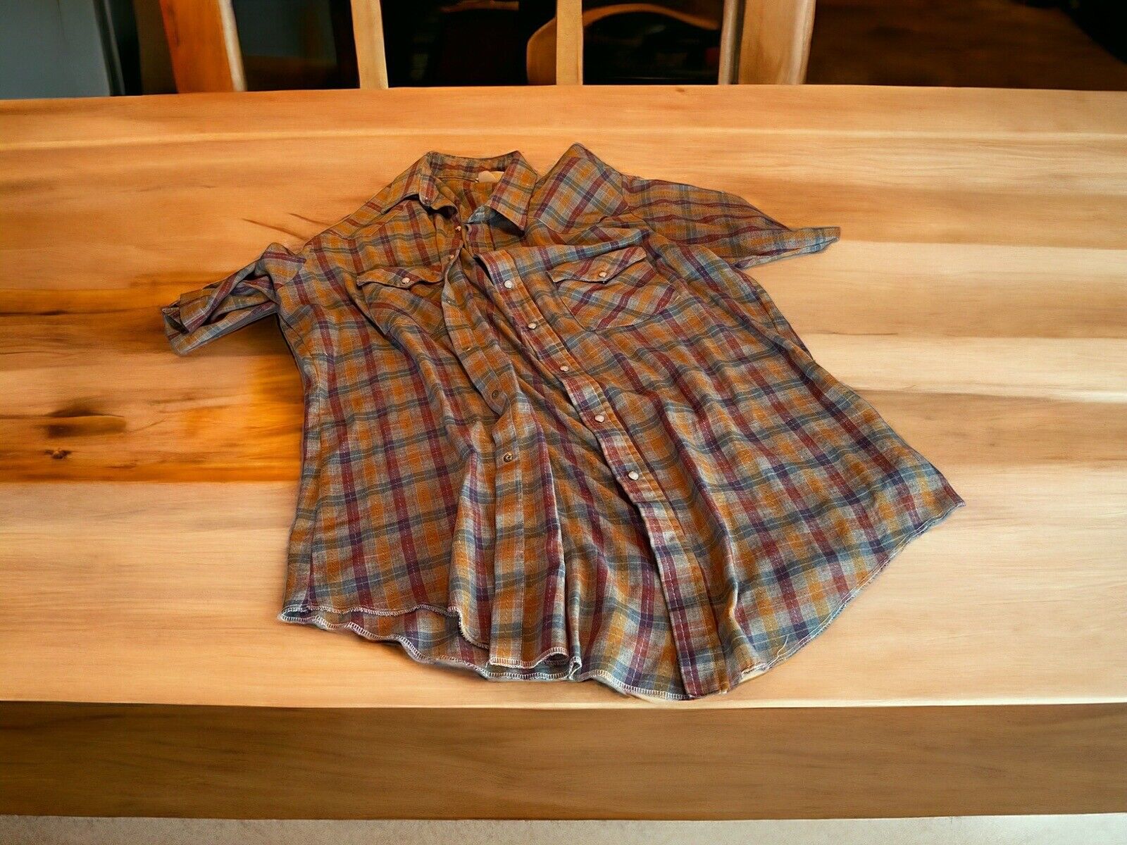 Saddlebrook Western Pearl Snap Large 