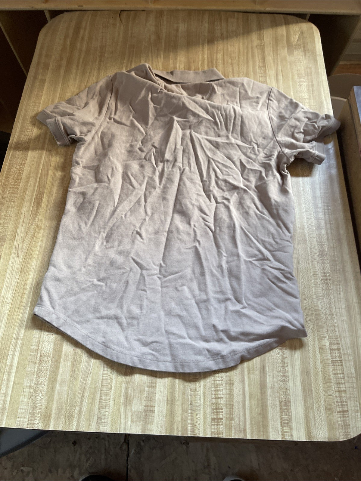 cuts curve hem polo Large 