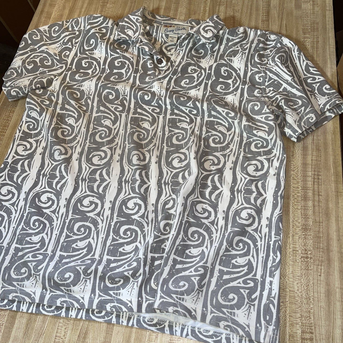 Crazy Shirts Hawaii Polo Medium 