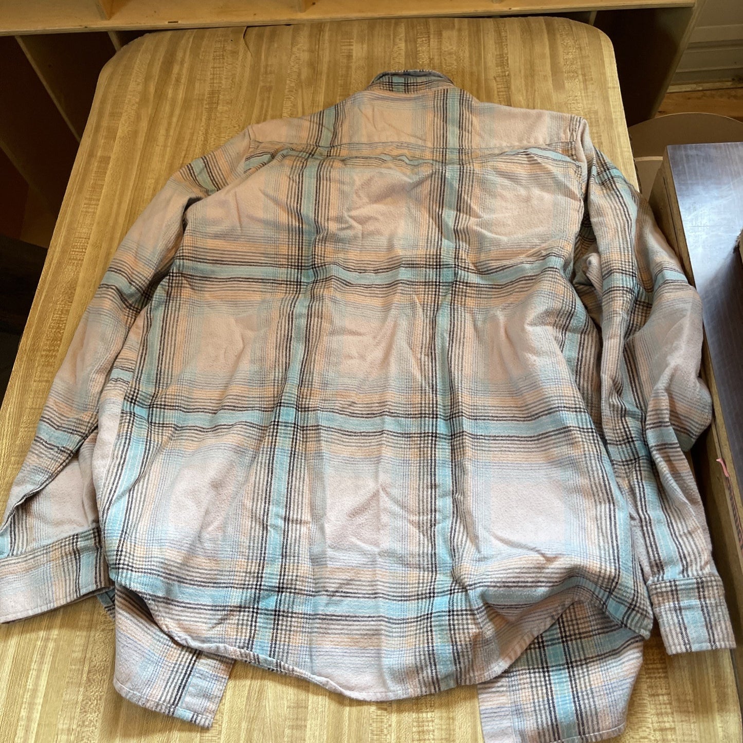 Troll Co Pearl Snap Flannel XL