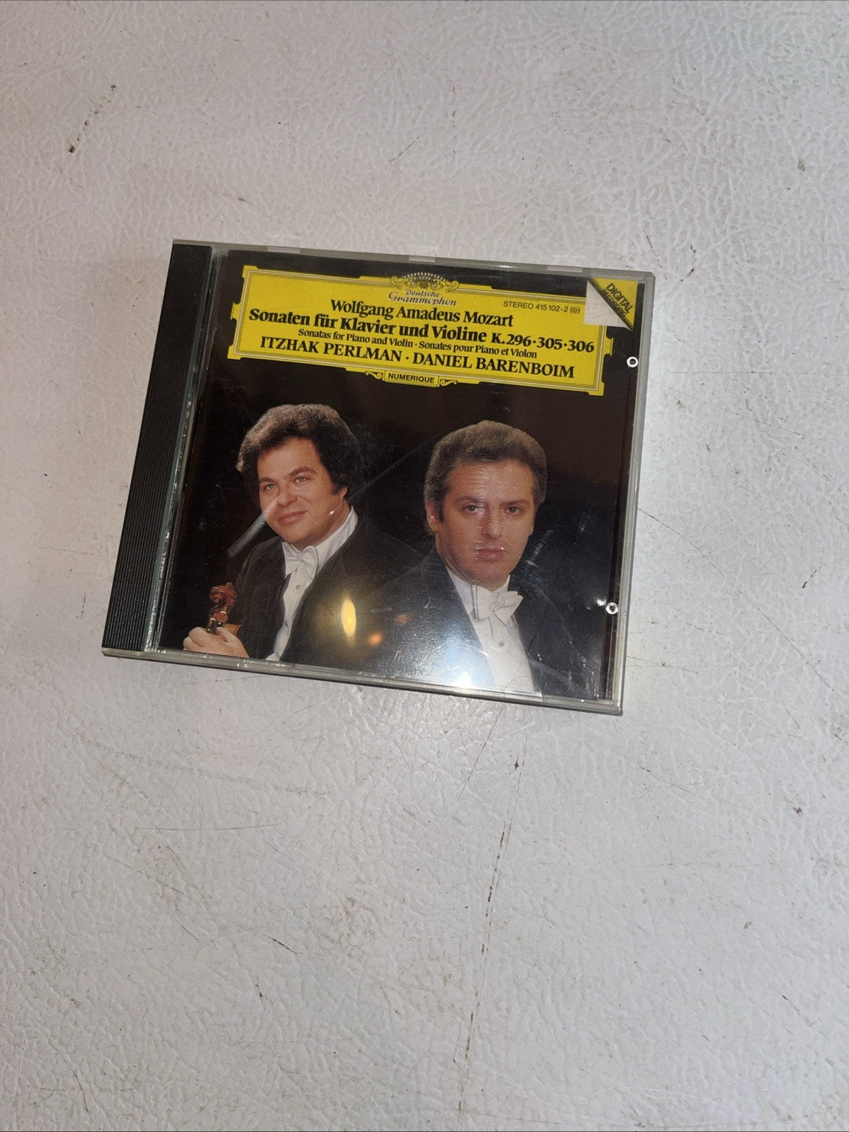 Mozart: Violin Sonatas K 296, by Barenboim, Daniel; Perlman, Itzhak (CD, 2011)