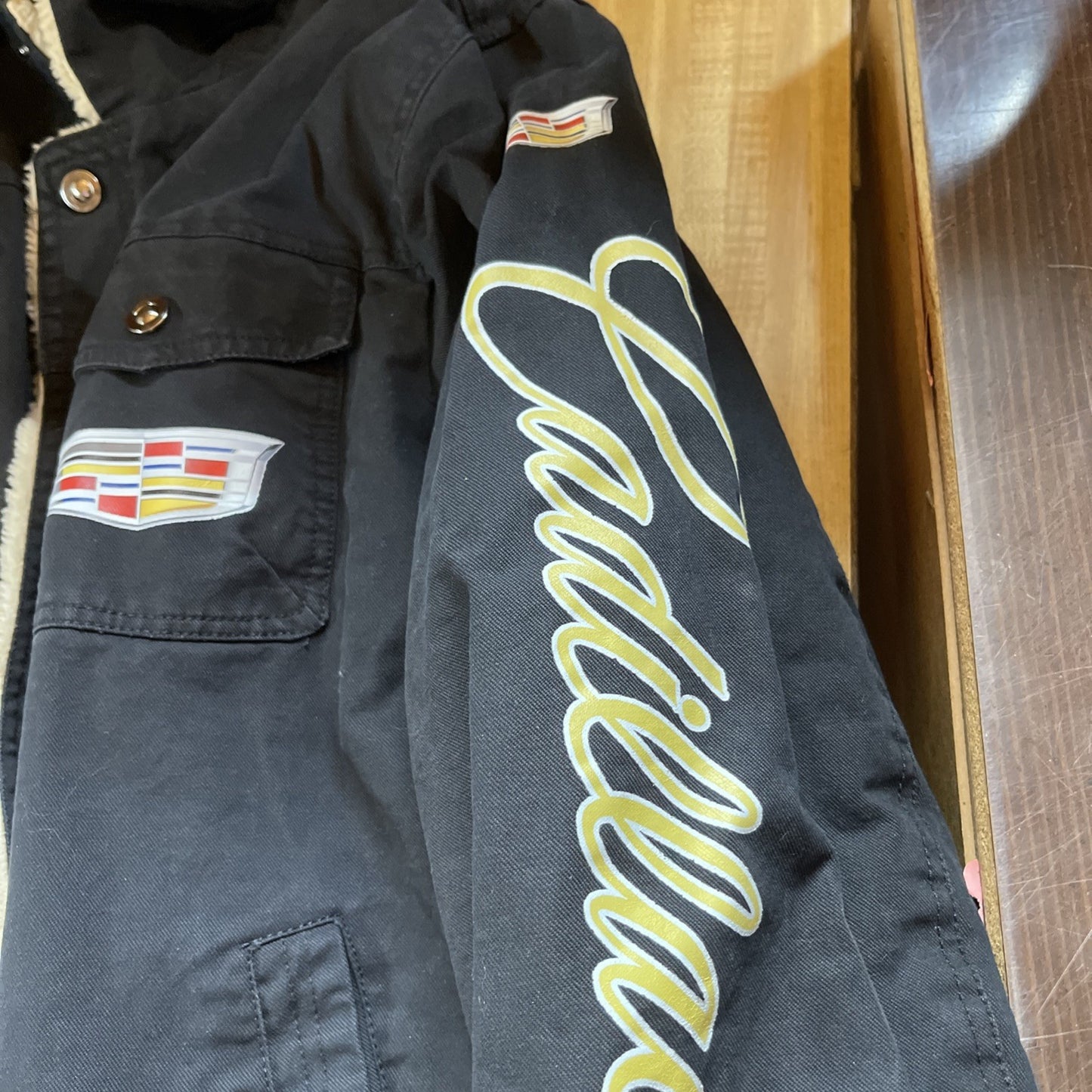 Cadillac Jacket 2XL Sherpa Lined