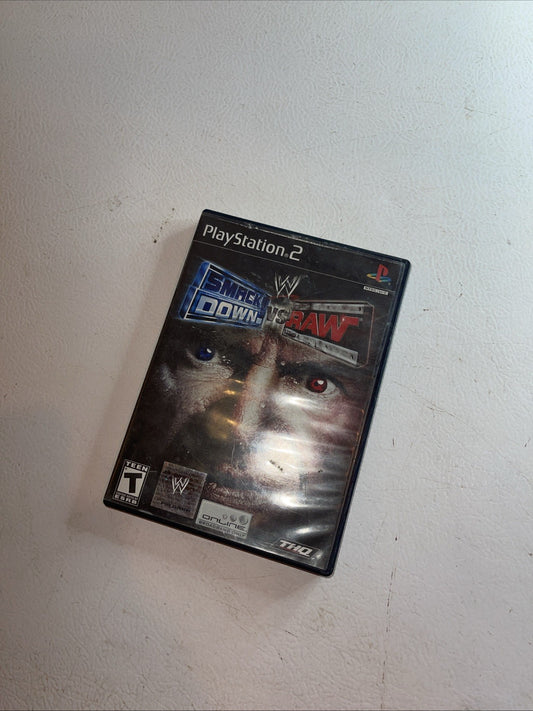 WWE SmackDown vs. Raw (Sony PlayStation 2, 2004) No Manual