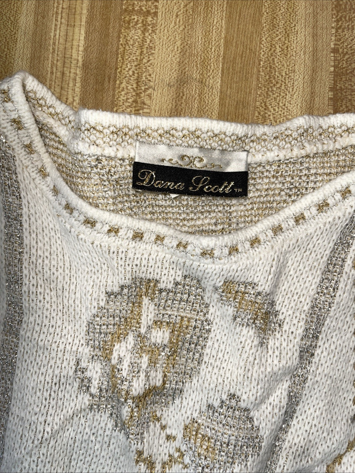 Vintage Dana Scott Sweater Large 