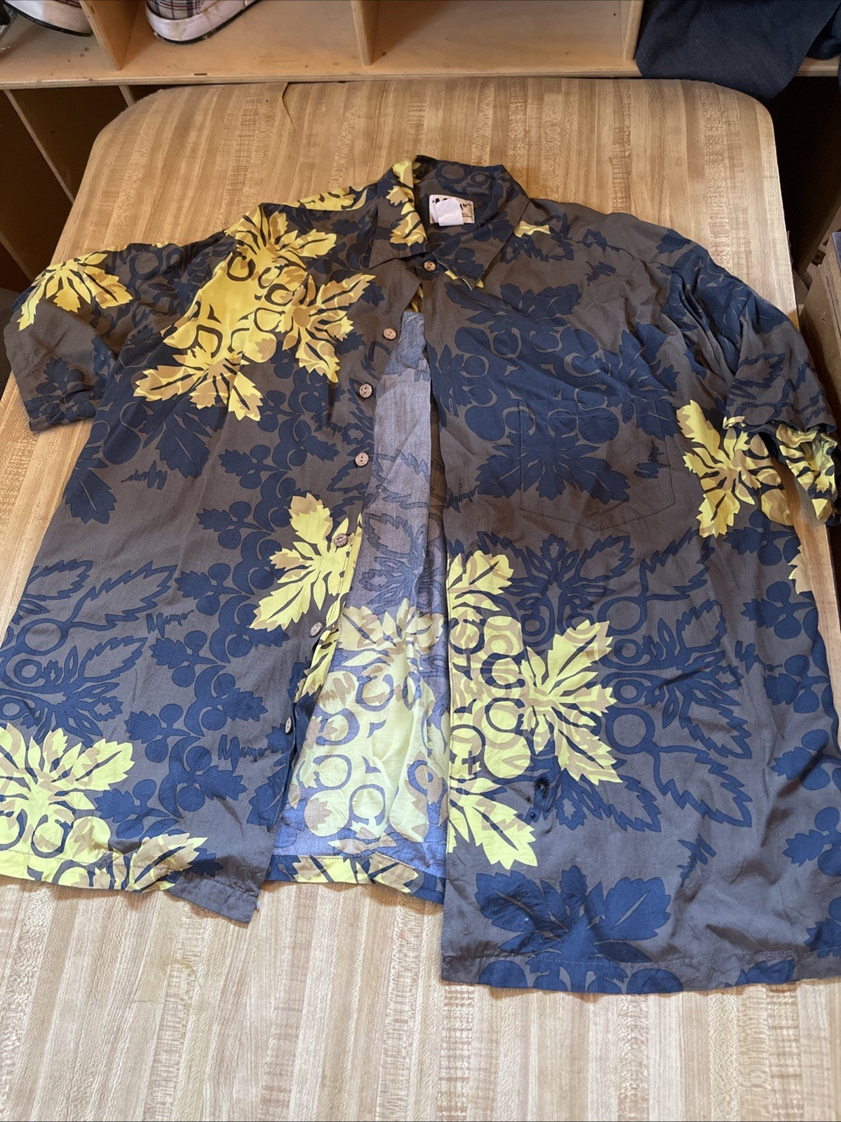 Vintage Mamo Howell Hawaiian Shirt XL