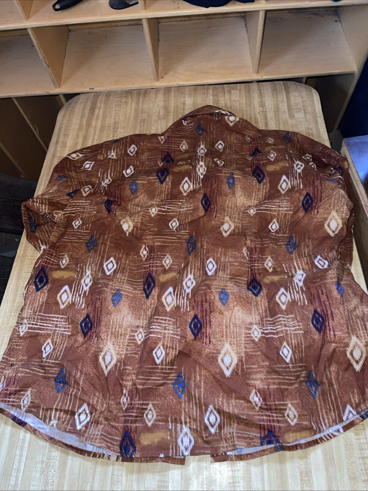 wrangler aztec pearl snap