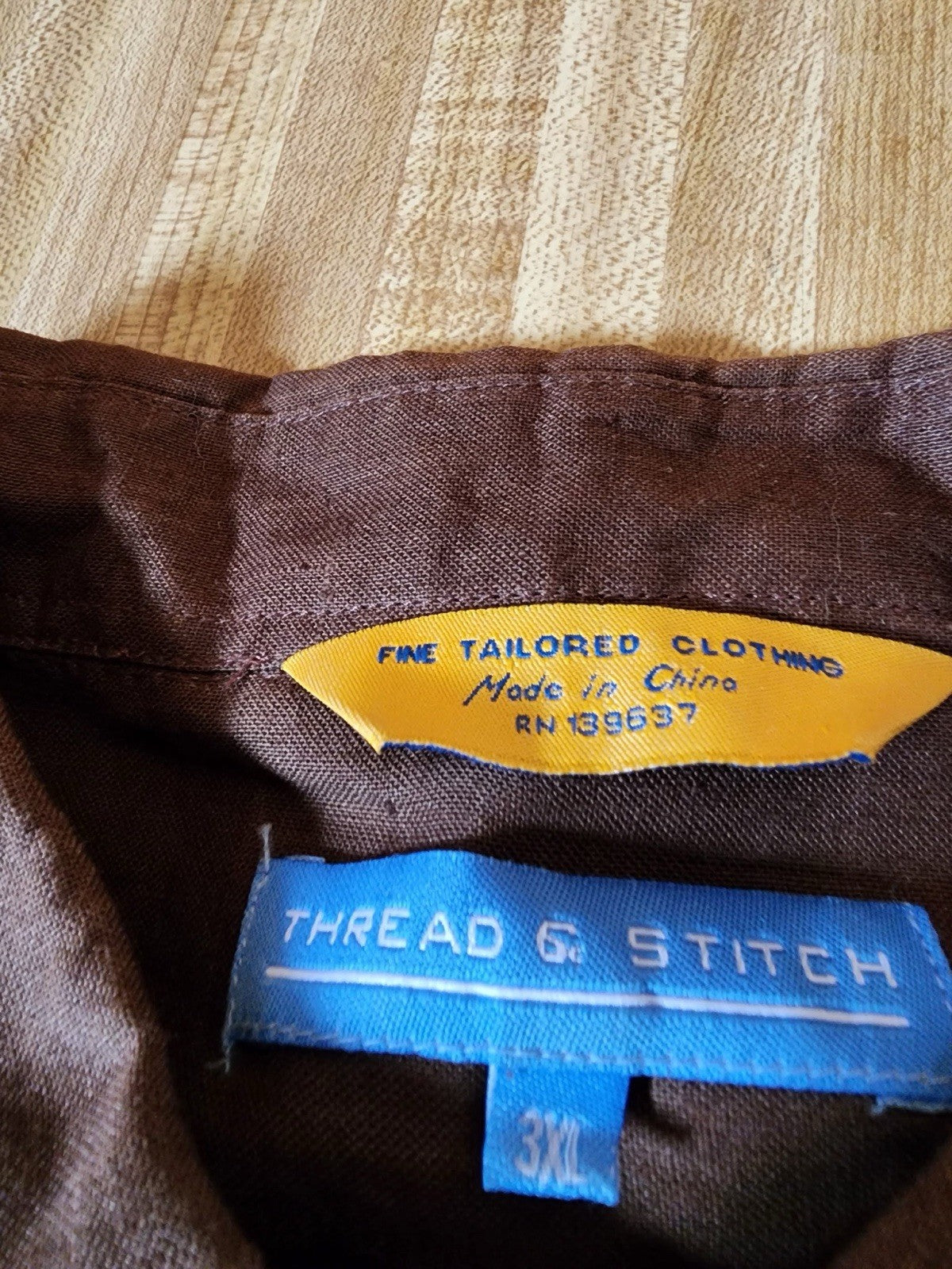 Thread & Stitch Button Up 3XL 