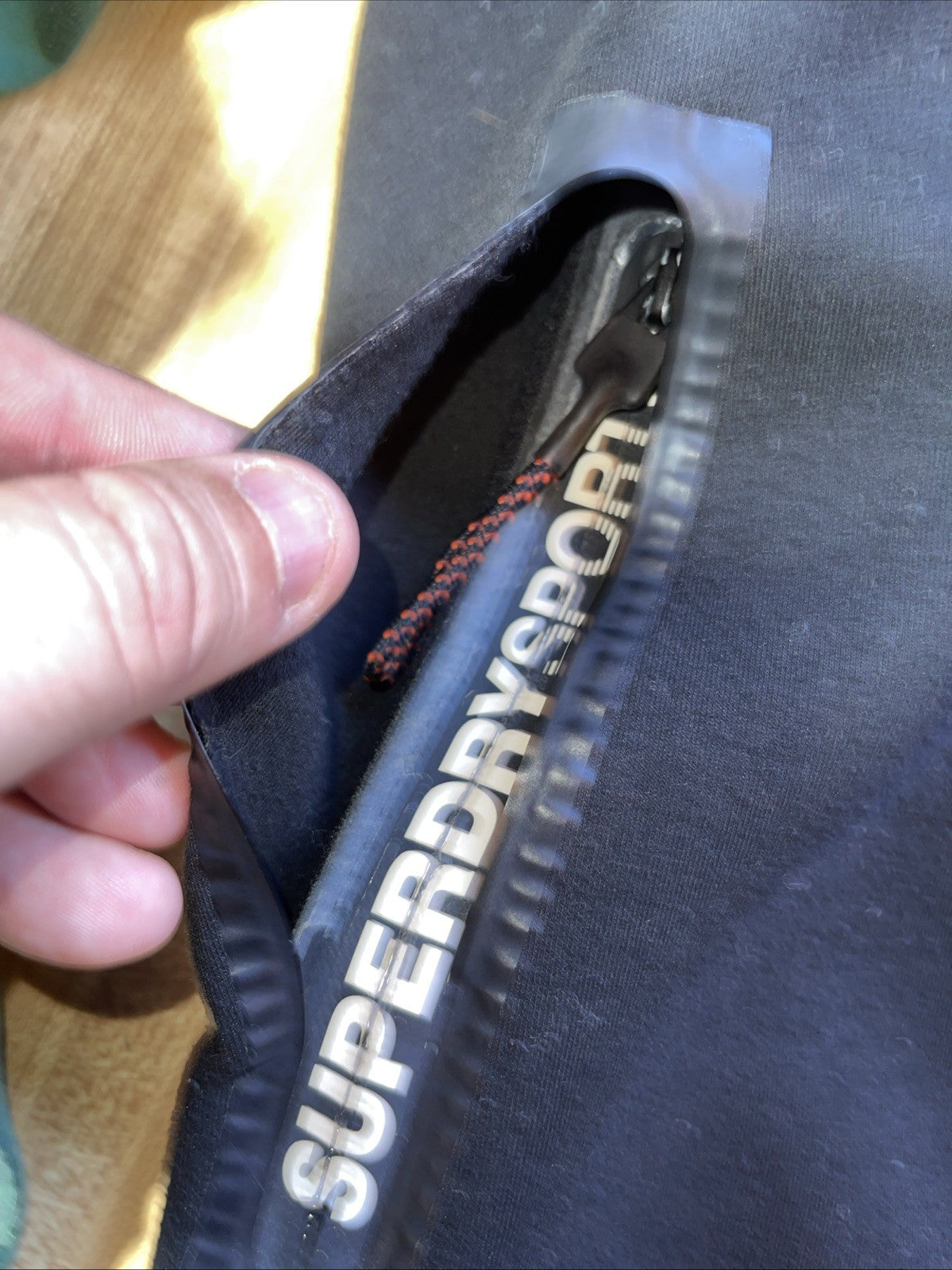 Superdry Sport Hoodie Large Full Zip